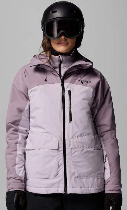 columbia highland summit iii insulated women’s jacket-color-lavender pearl,