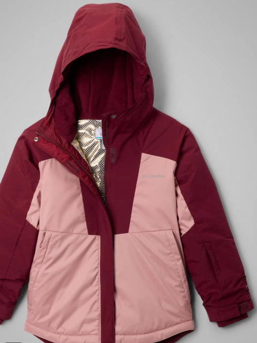 columbia mighty mogul iii kids’ jacket-color-eraser pink, ri