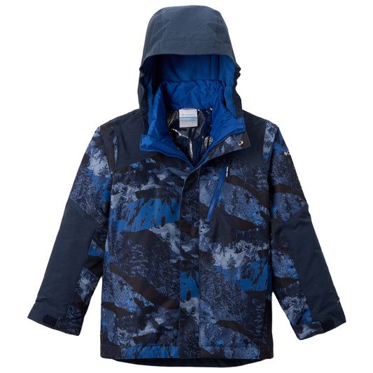 columbia whirlibird iii interchange kids’ jacket-color-mountain blue clxl