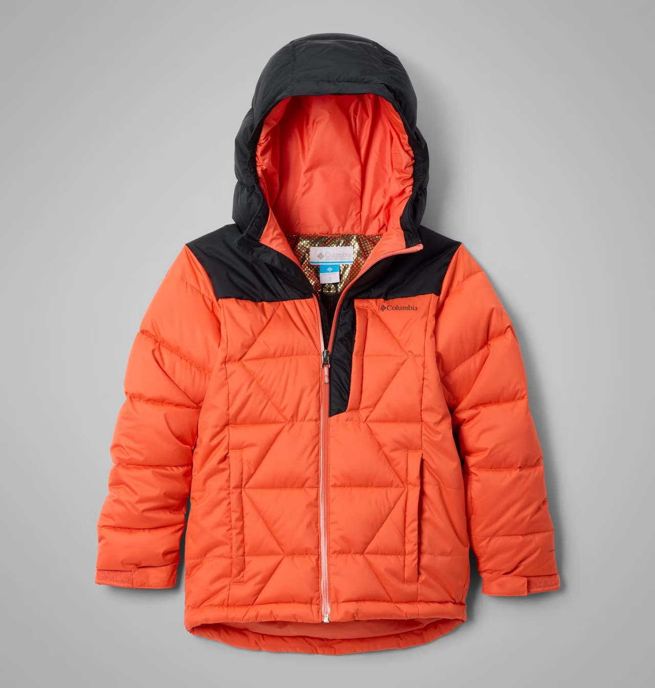 columbia winter powder iii quilted kids’ jacket-color-zing, black