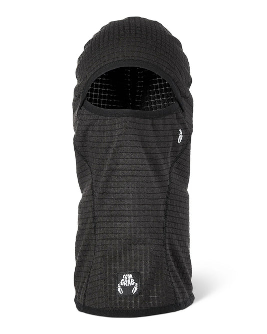 crab grab clawva waffle fleece balaclava
