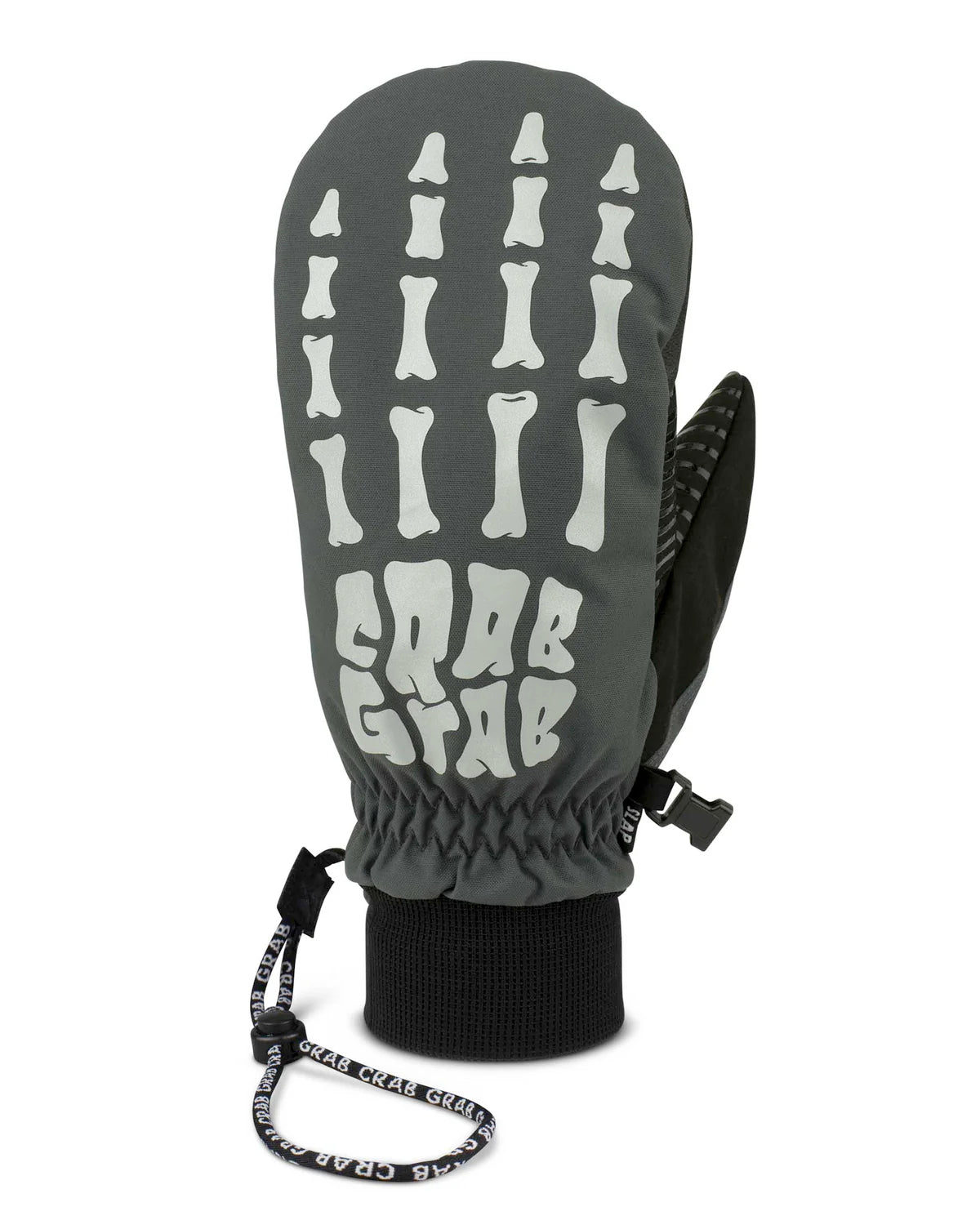 crab grab slap mitt-color-bones reflective