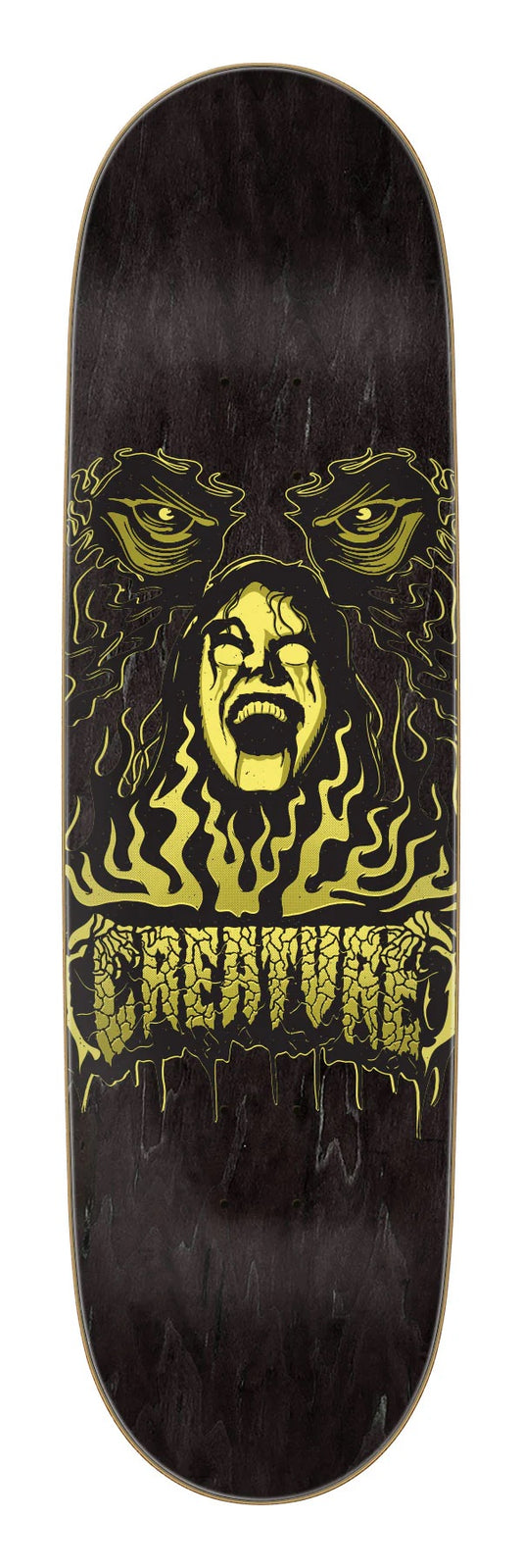 creature possessed birch stumps skateboard deck-color-gld