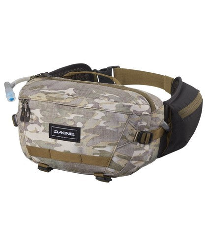 dakine hot laps 5l hip pack with 2l reservoir-color-vintage camo