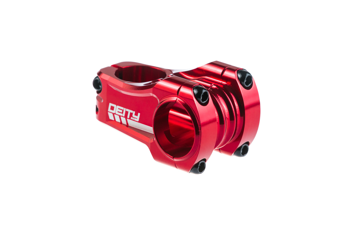deity components copperhead 31.8mm stem-color-red