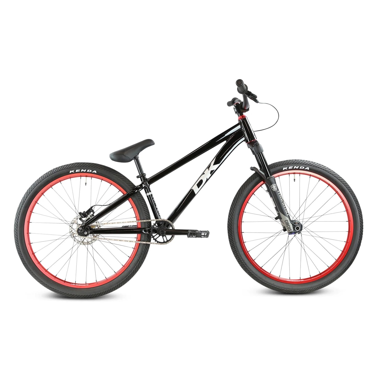 DK Asterik 26 Inch Dirt Jumper All Black/Red