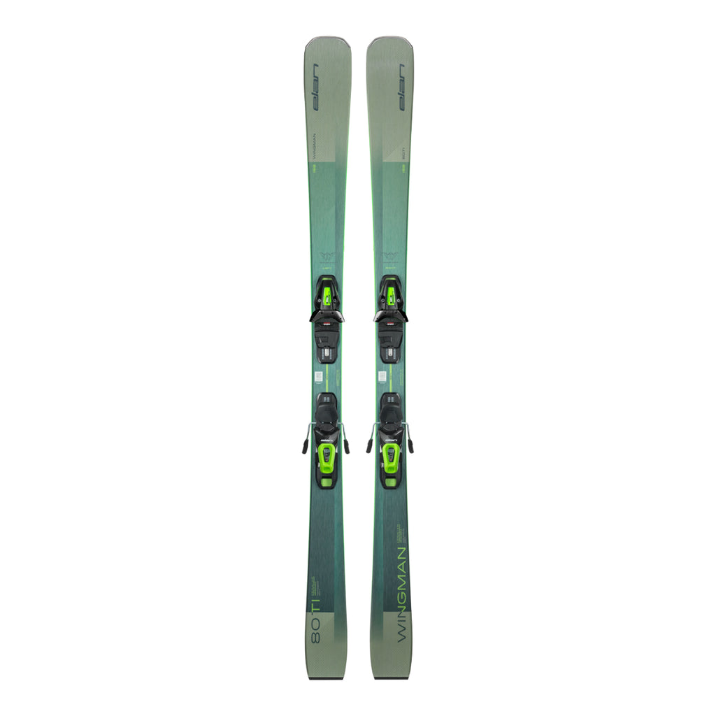Elan Men's Wingman 80 TI + EL 10.0 Skis
