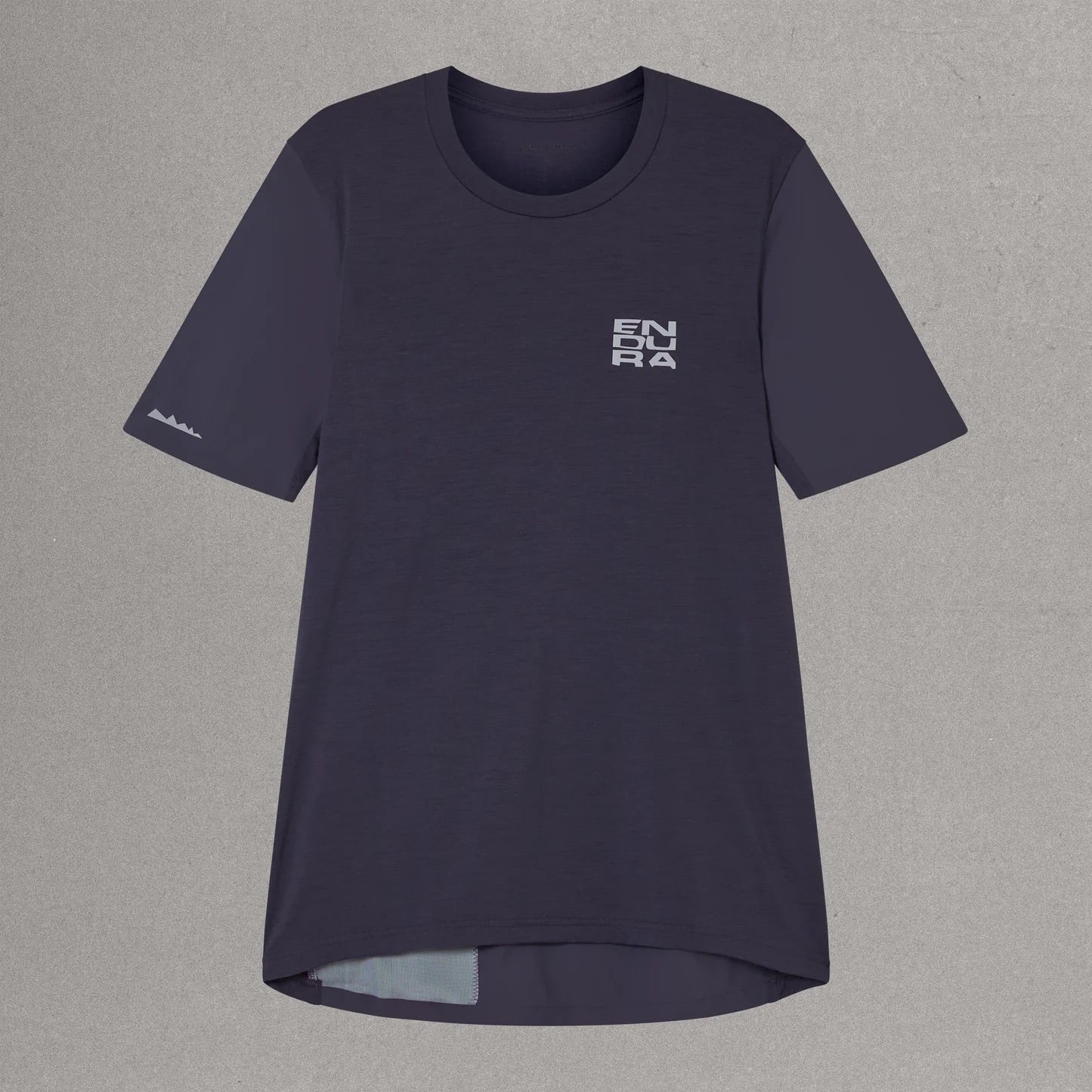 endura alltrack ride mens tech tee-color-carbon grey