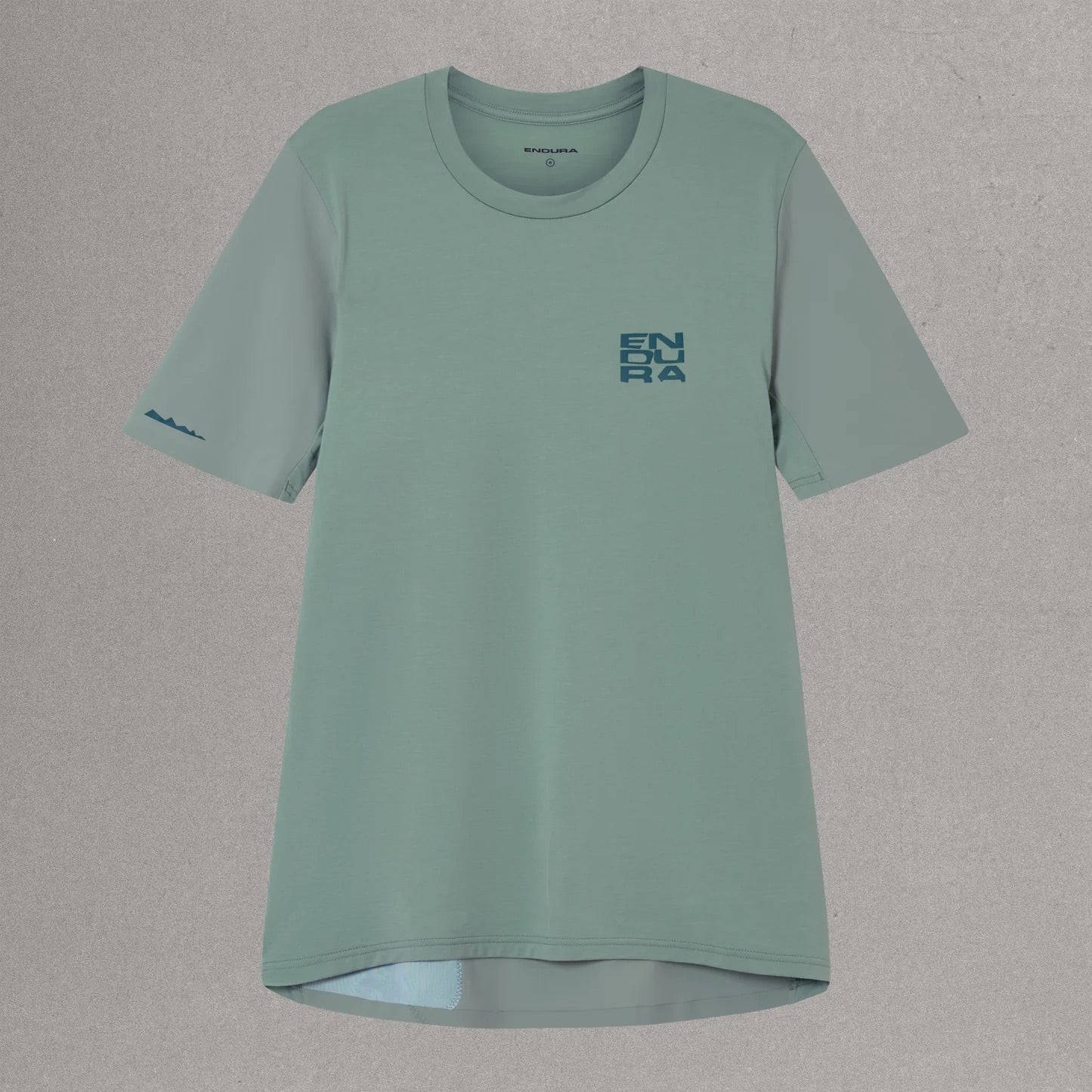 endura alltrack ride mens tech tee-color-sage green