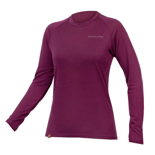 endura baabaa blend l/s women’s baselayer
