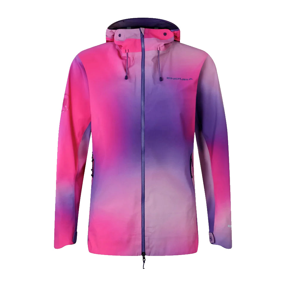 womens bicycle jackets Endura MT500 Waterproof Jacket hub Outdoor Travel Hiking INTHEAIR All Terrain Electric Color:Matte Midnight Black