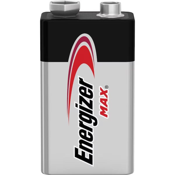 Energizer Max 9V Alkaline 2-Pack Batteries