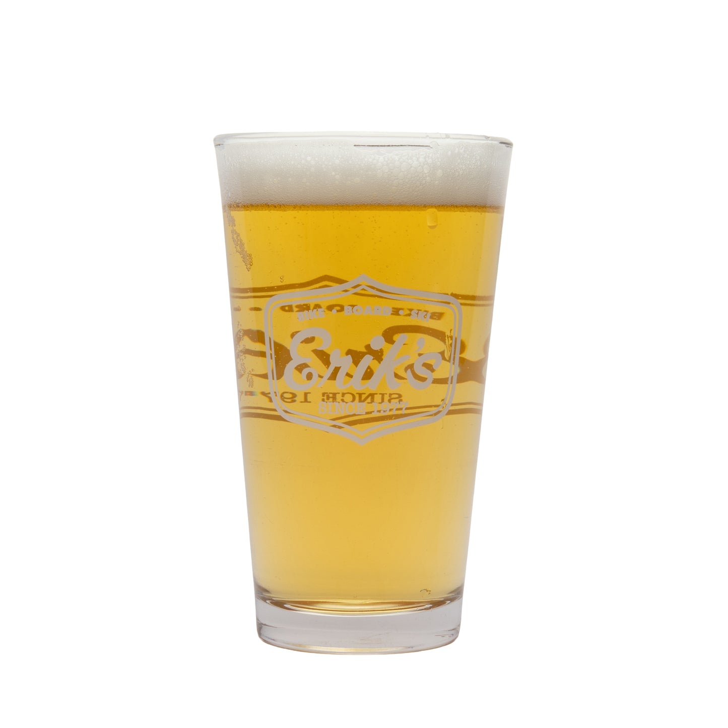 eriks classic logo 16 oz pint glass