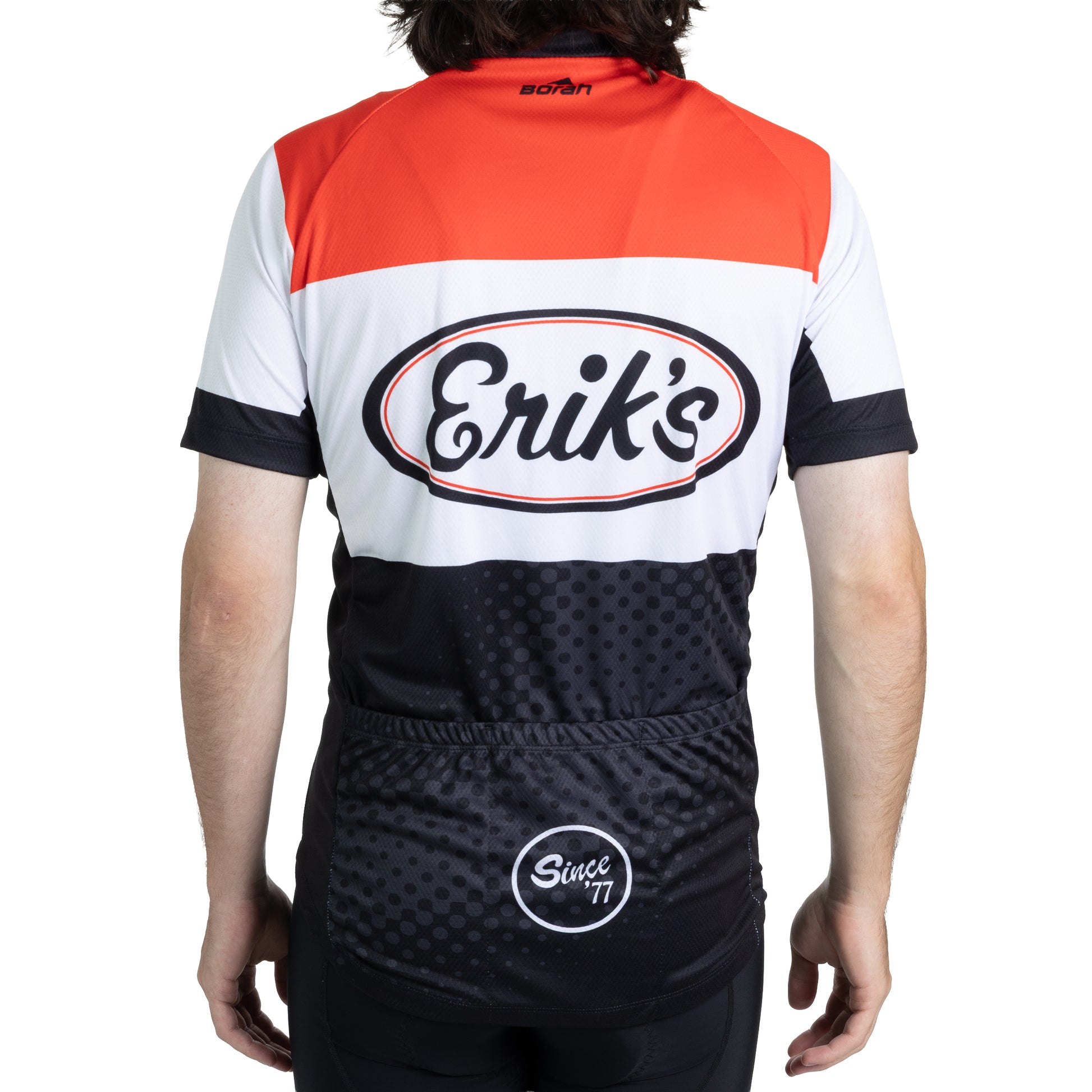 ERIK'S Classic Logo Men's Team Cycling Short Sleeve Jersey