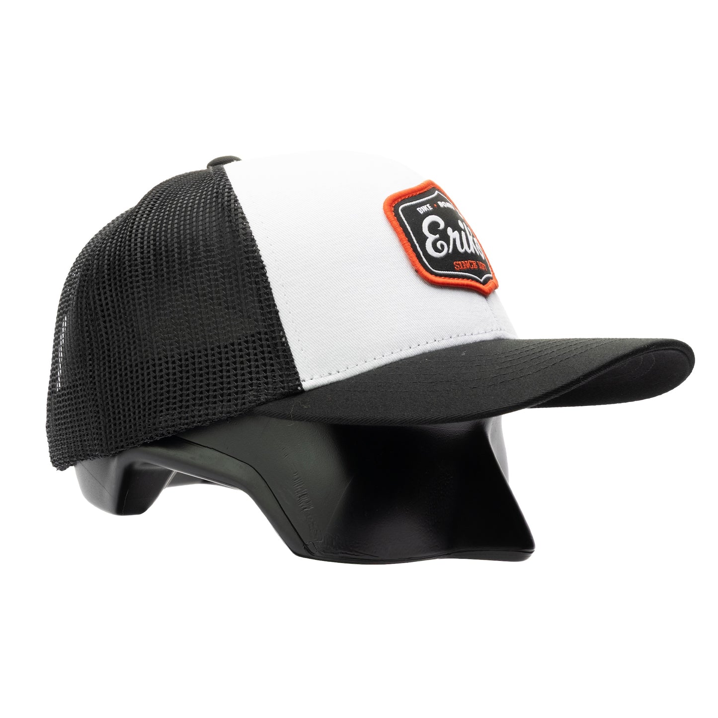 eriks classic logo twill trucker hat