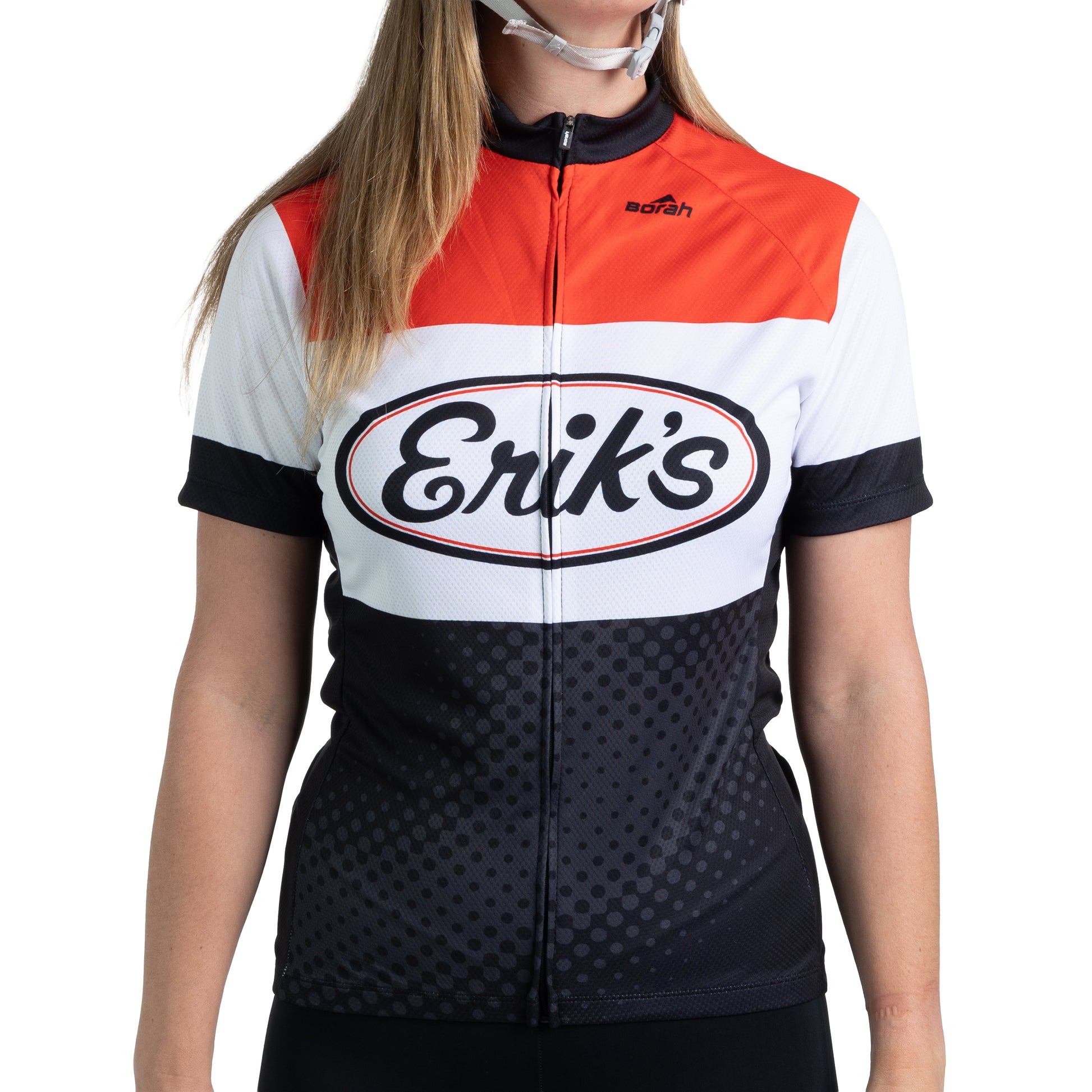 ERIK'S Classic Logo Women's Team Cycling Short Sleeve Jersey