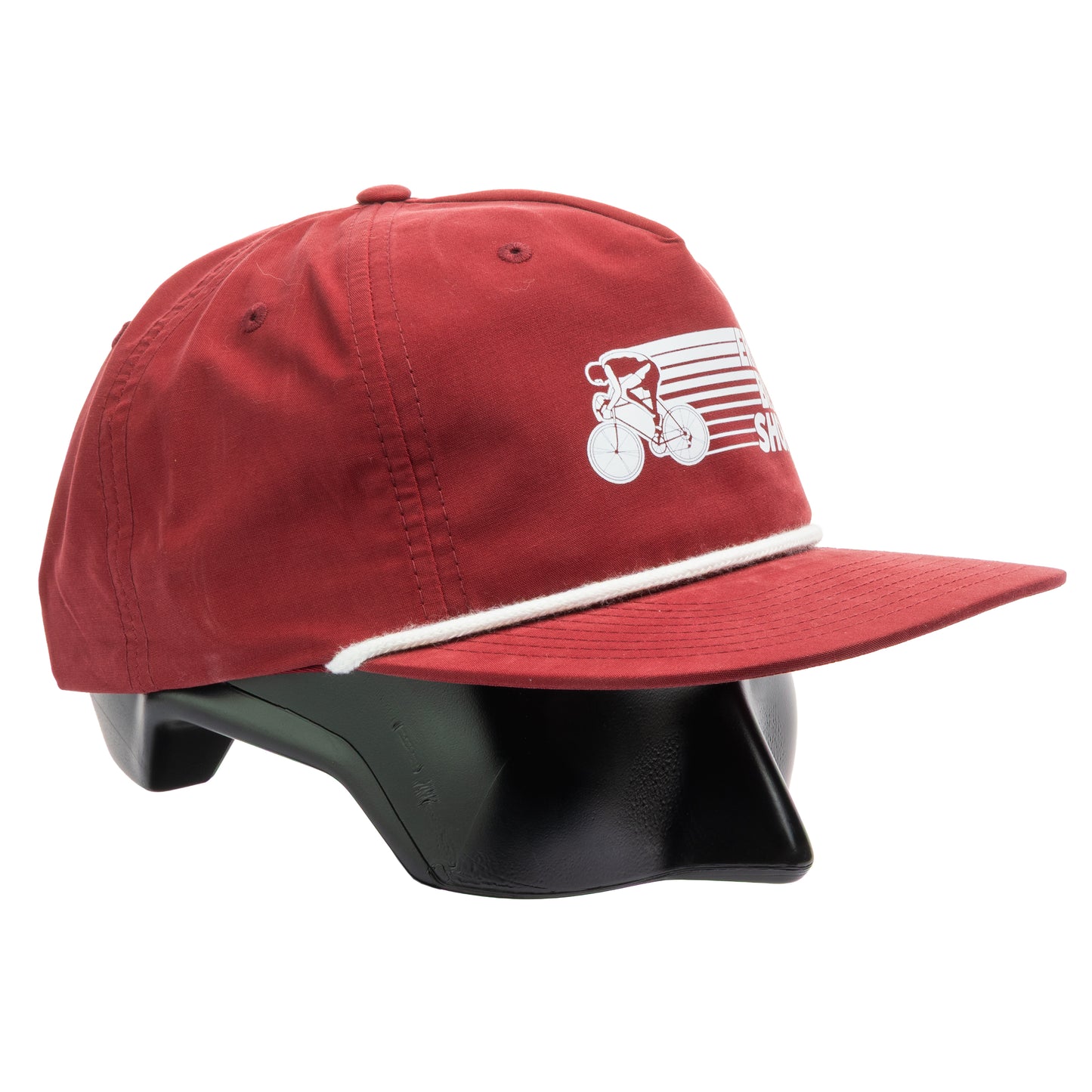 ERIK’S Cyclist Logo Flat Brim Hat