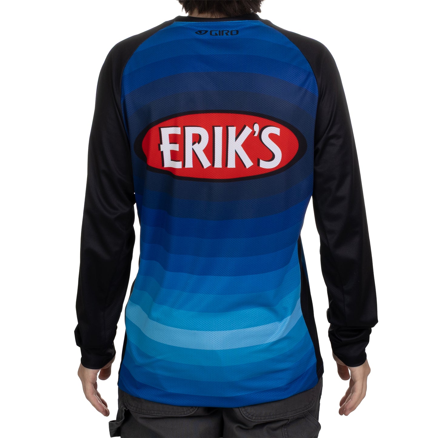 giro fade roust long sleeve jersey-color-blue