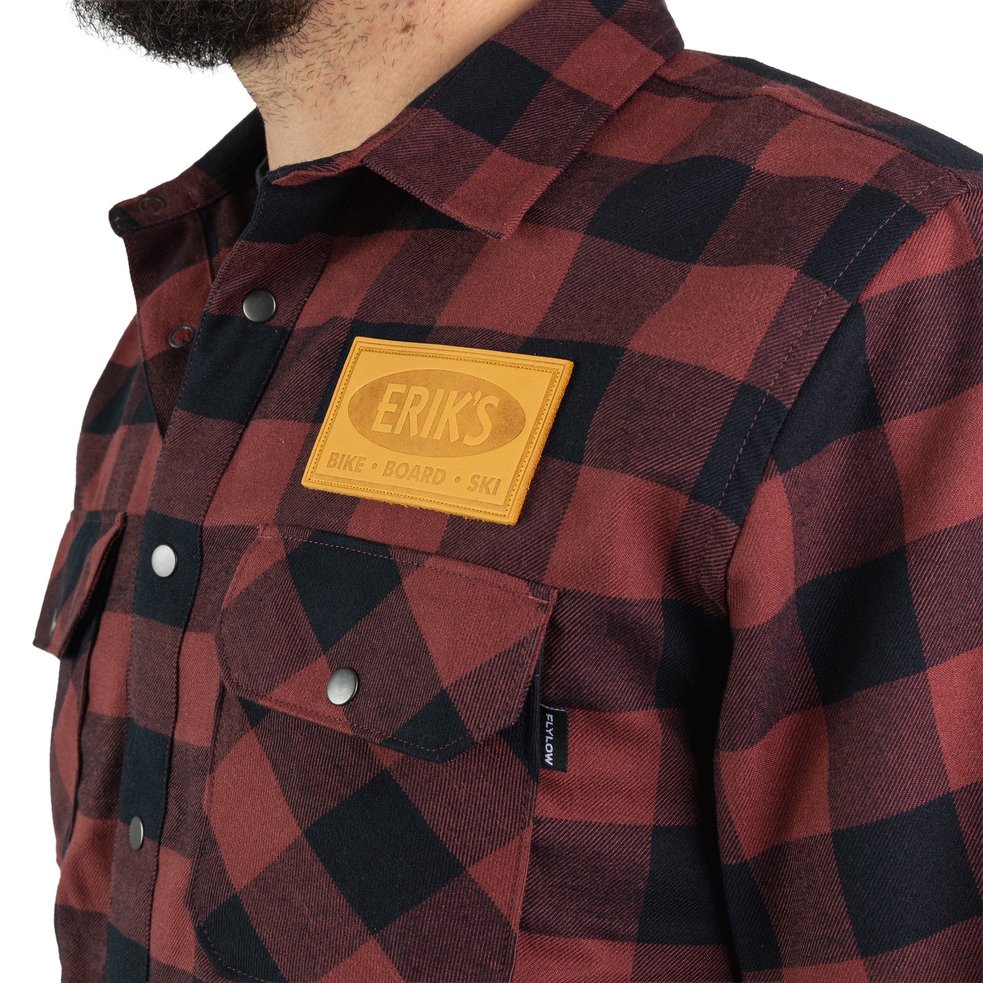 eriks handlebar tech men’s flannel