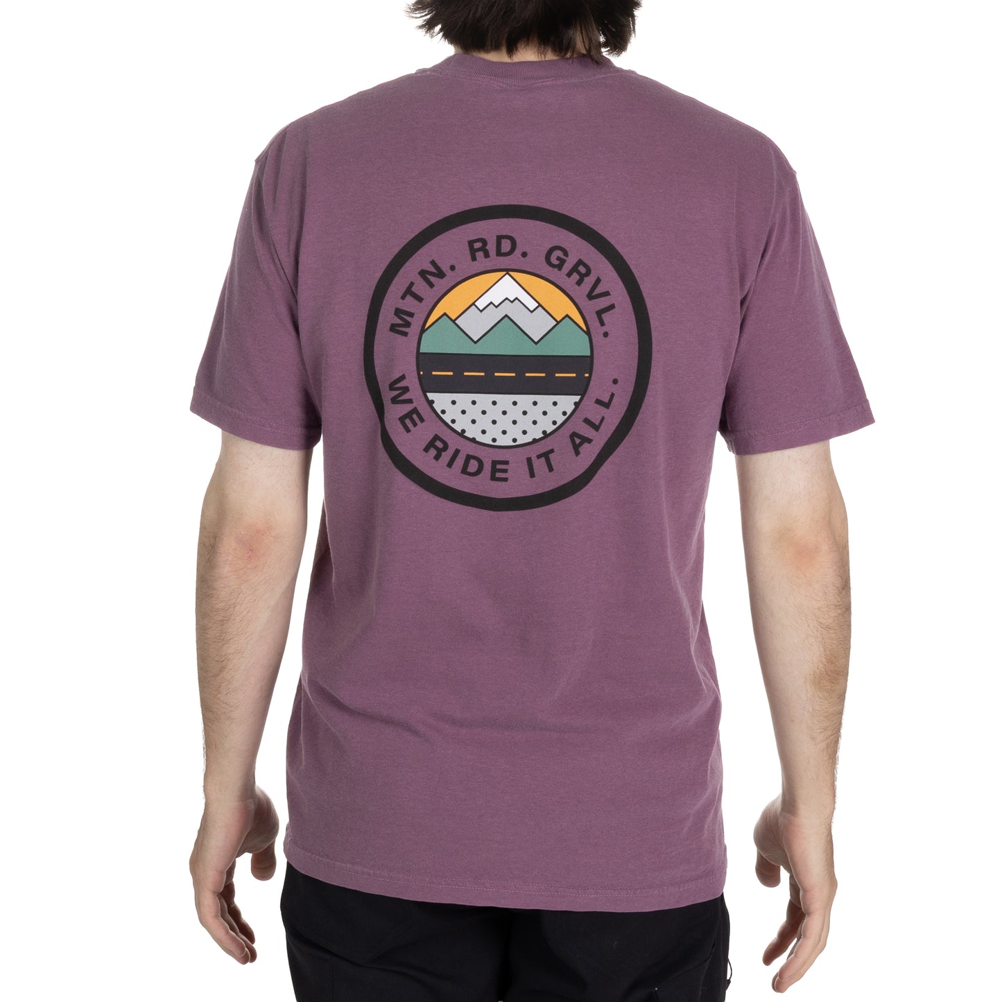 eriks ride it all pocket tee-color-berry