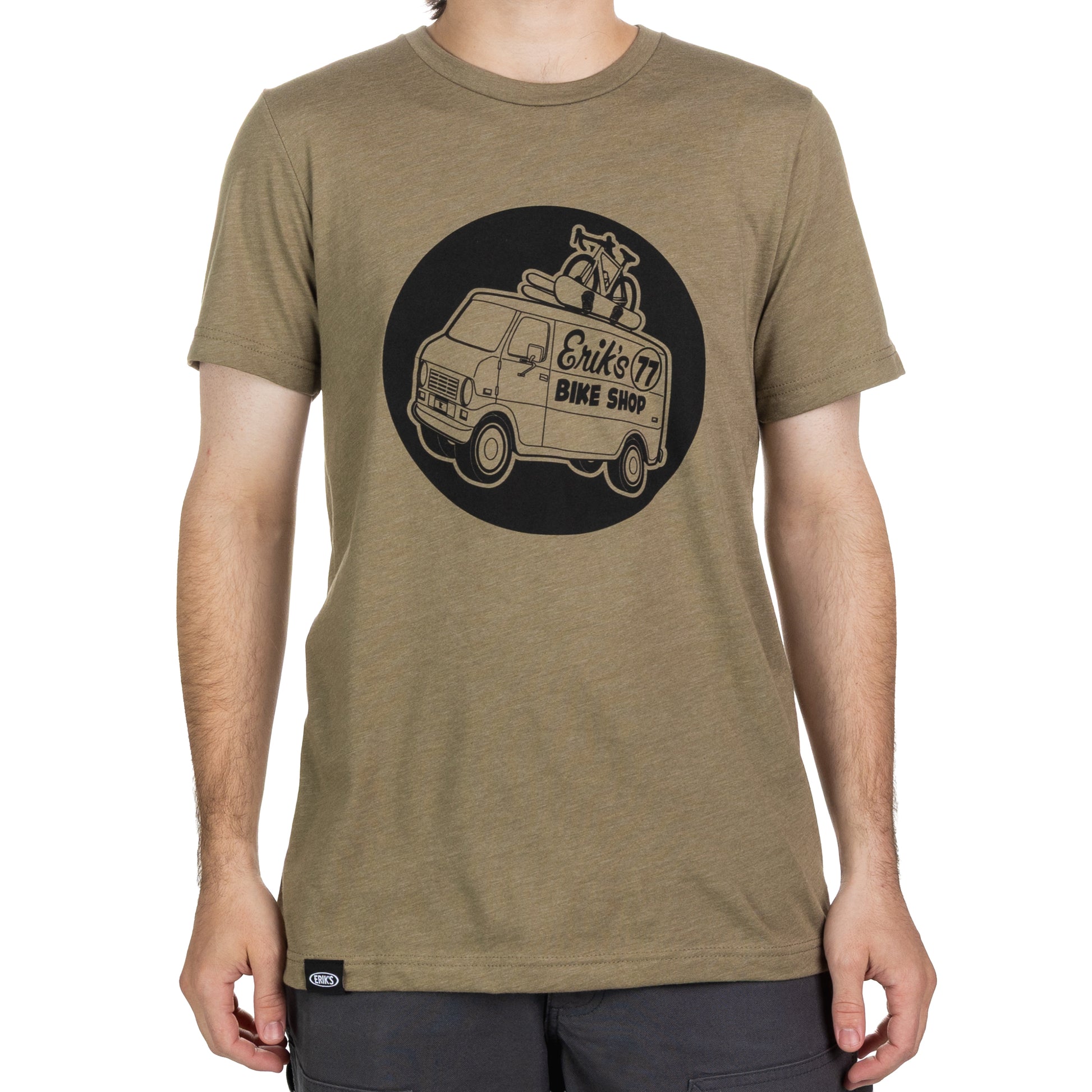 eriks van life tee-color-heather olive