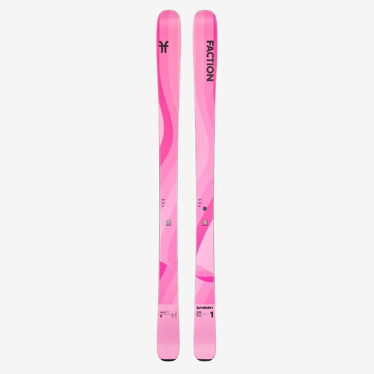 faction dancer 1 skis with st11 bindings 2026-color-pink
