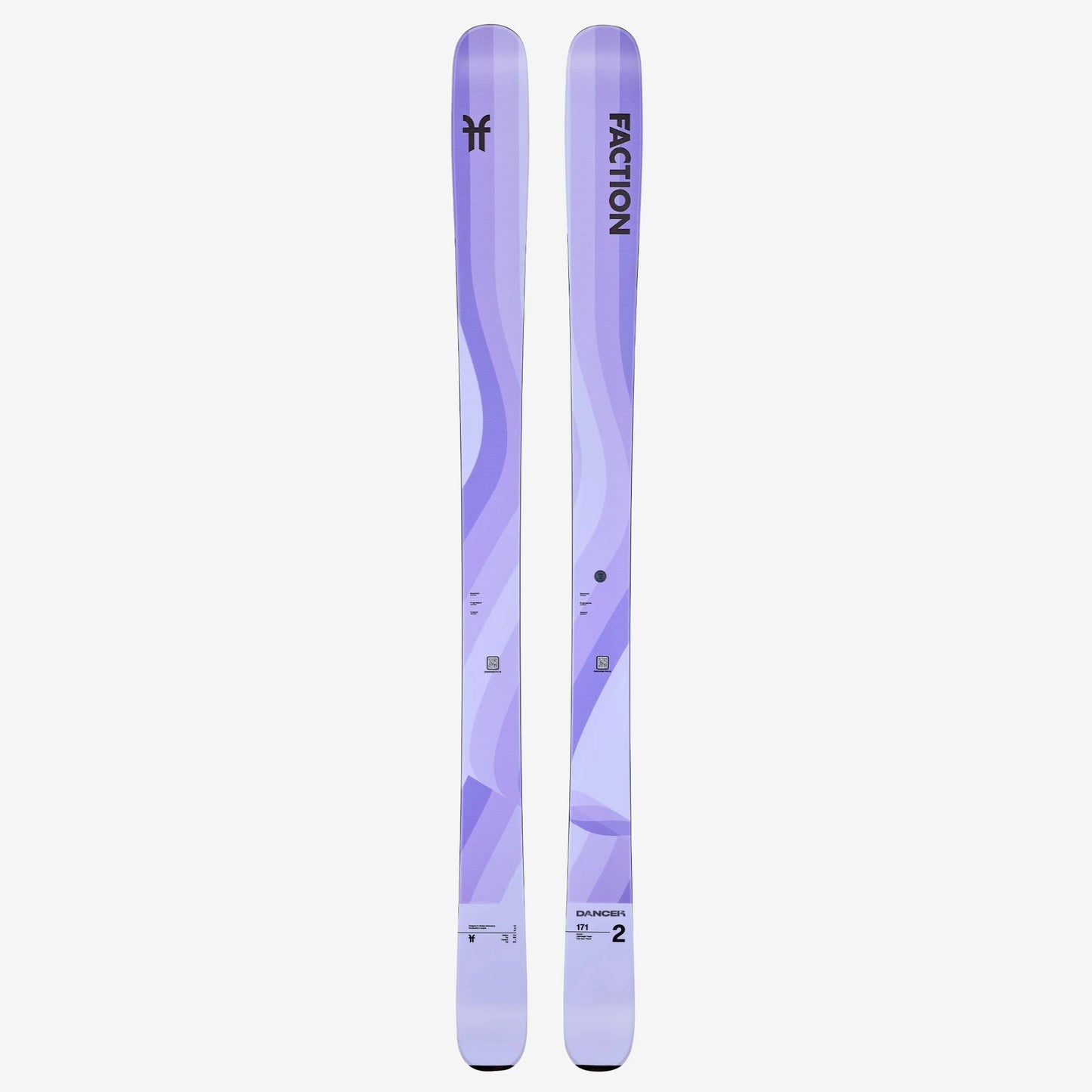 faction dancer 2 skis with strive 11 bindings 2026-color-purple