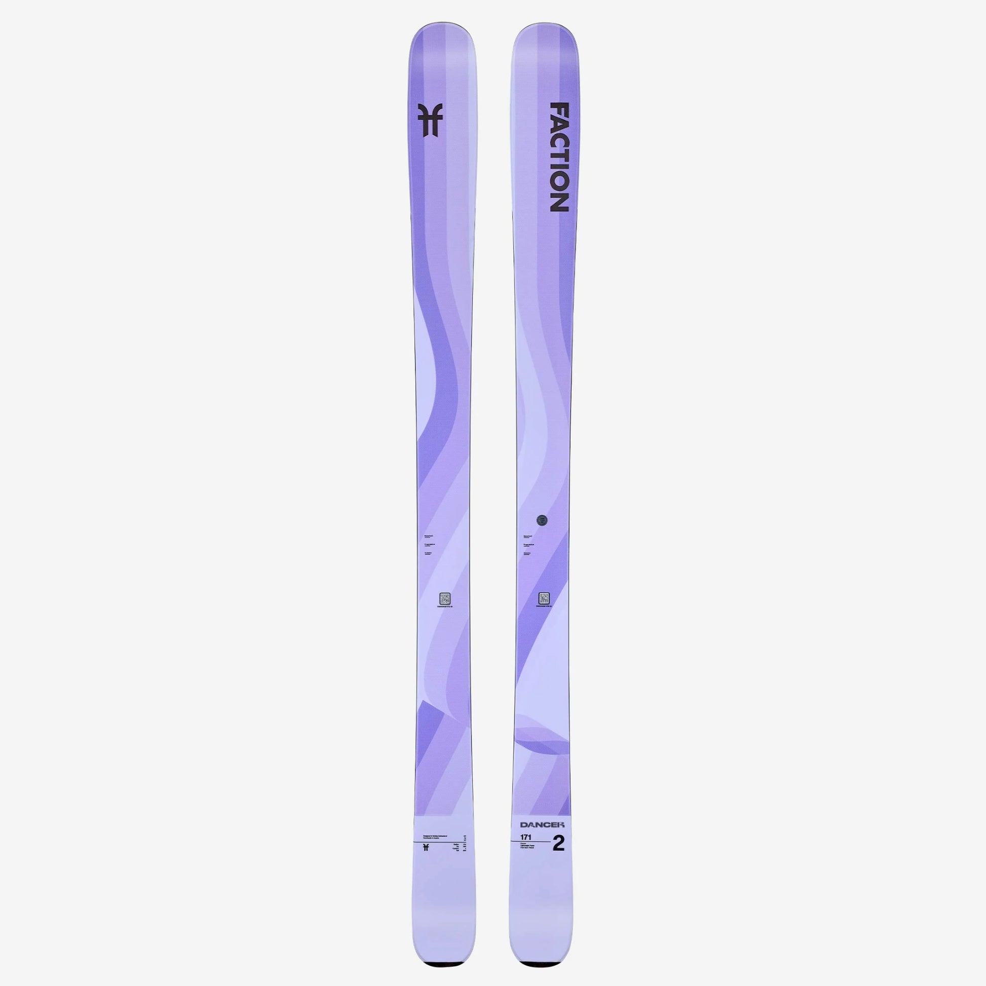 faction dancer 2 skis with strive 11 bindings 2026-color-purple