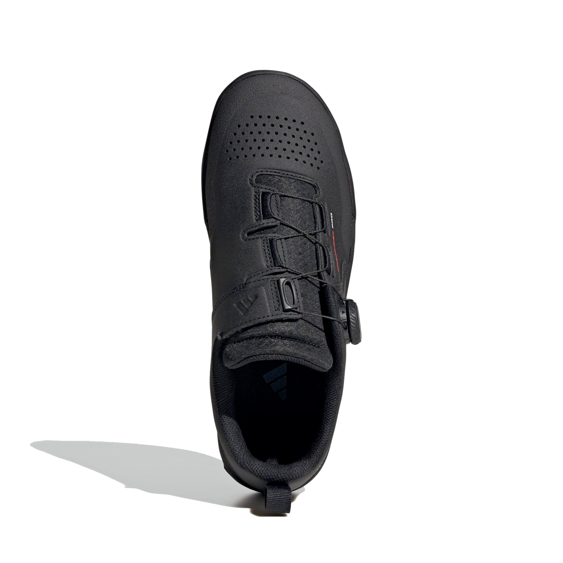 Five Ten Men's Freerider Pro BOA Flat Shoes, Core Black/Red/Cloud White / 9
