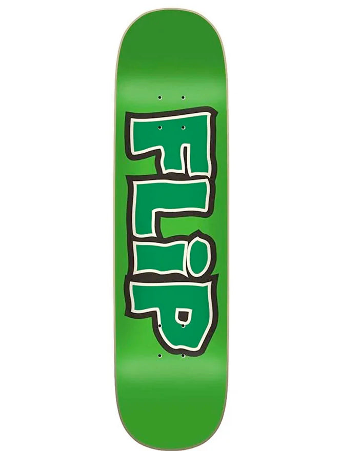 flip team meltdown skateboard deck-color-green