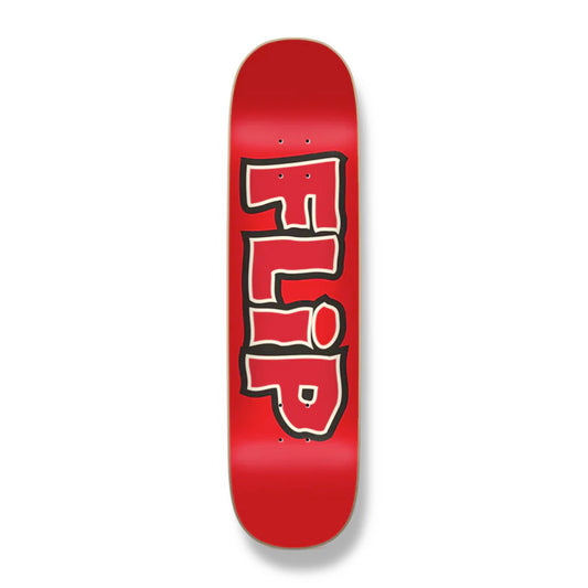 flip team meltdown skateboard deck-color-red