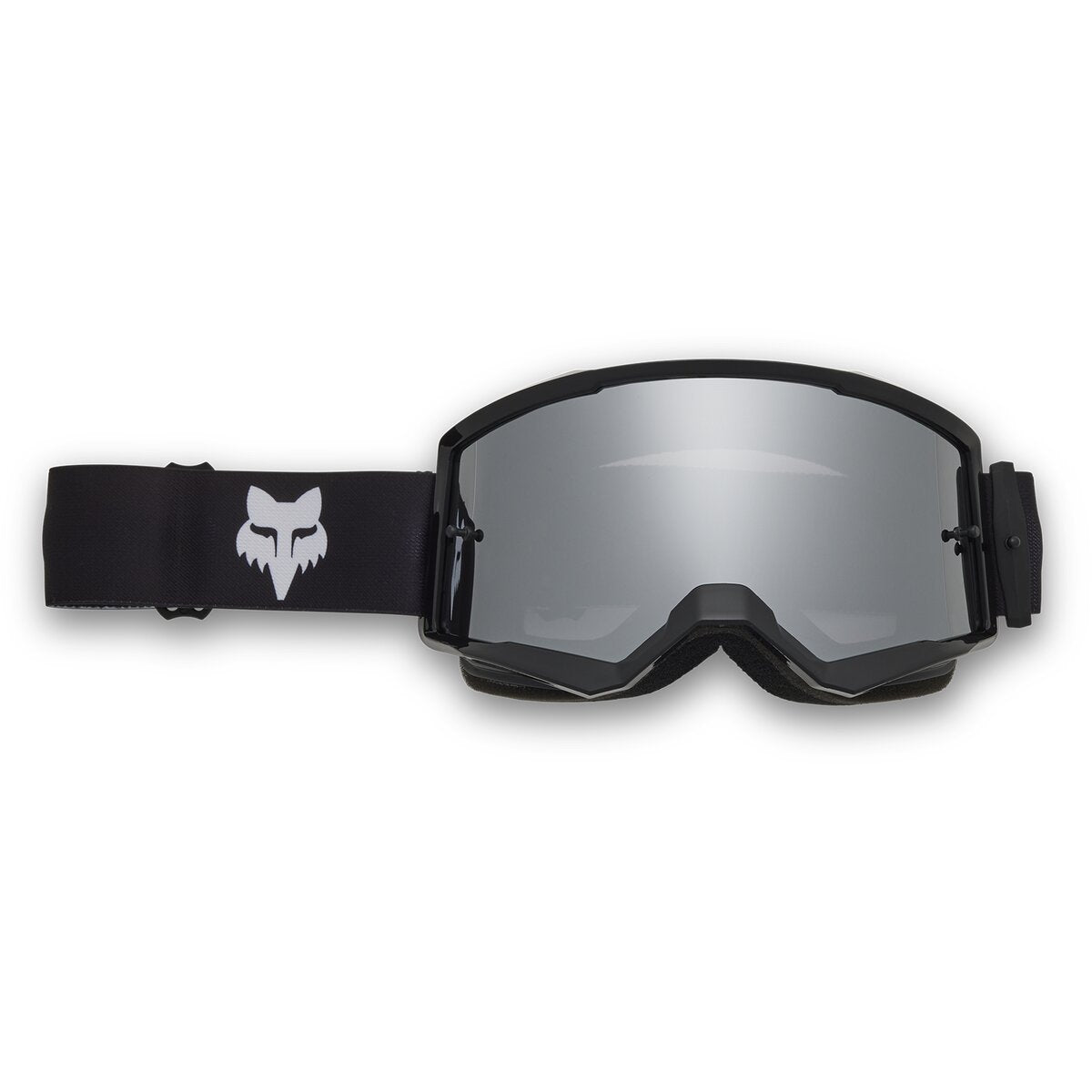 fox main mirrored lens goggle-color-black