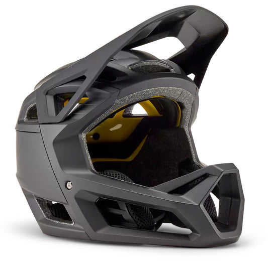 fox proframe helmet-color-matte black