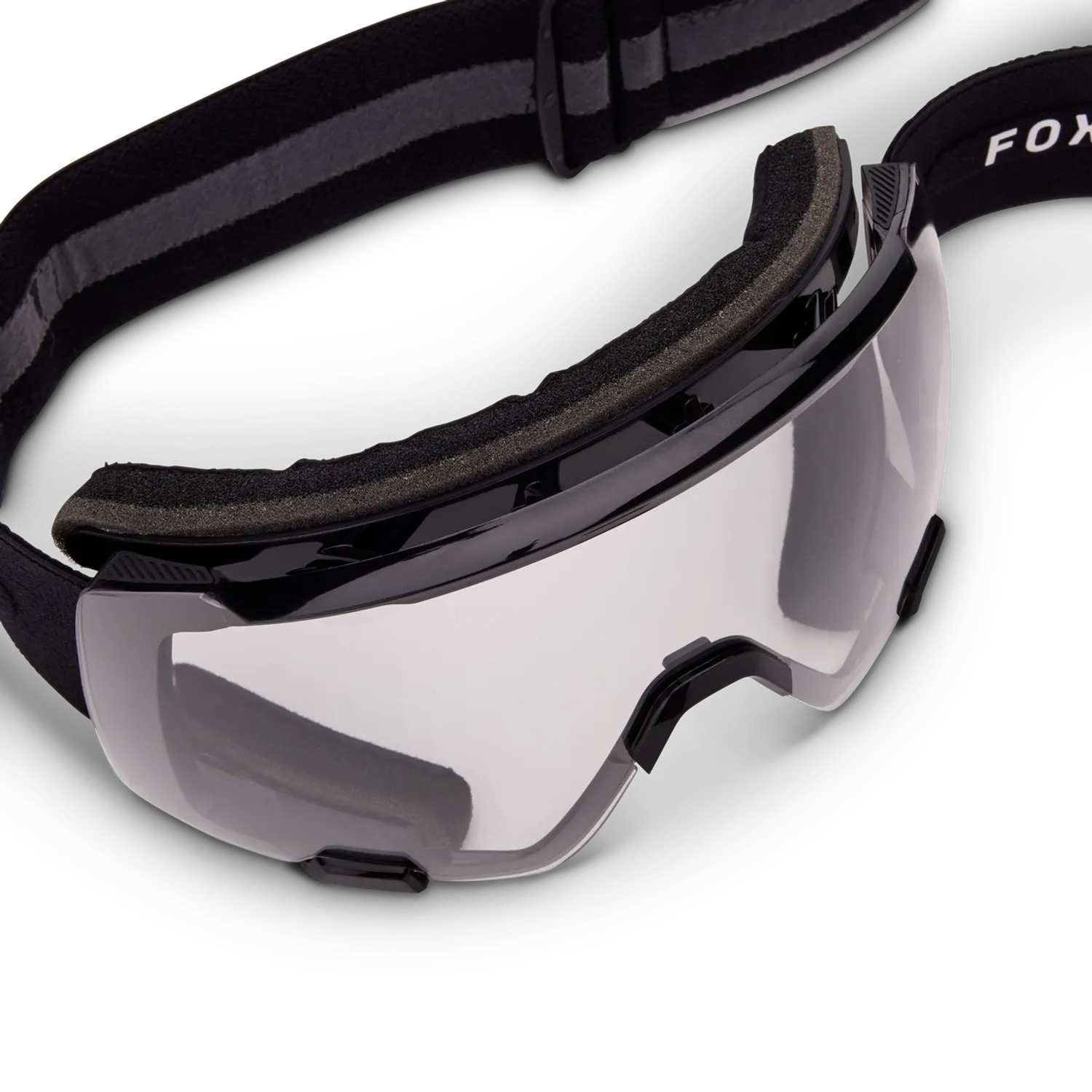 goggles of pure sight Fox Racing Purevue Black/Clear Goggles