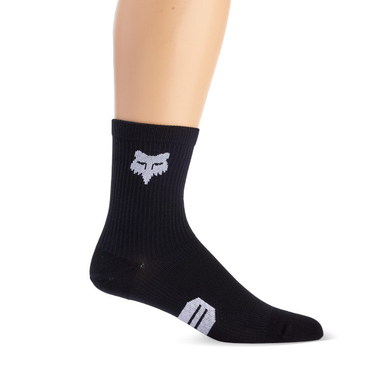 fox racing fox racing 6inch ranger socks-color-black