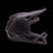 fox racing youth rampage helmet-color-matte black
