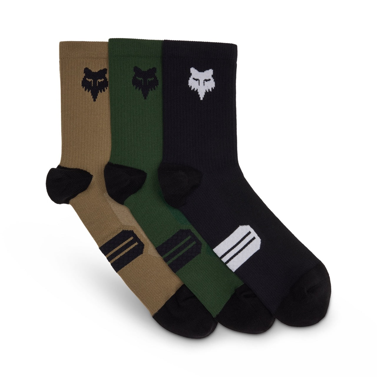 fox ranger 6 inch sock 3 pack-color-oxford