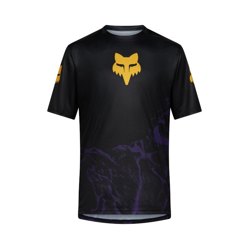 Fox Ranger Img Print Mens Jersey 2X Plum