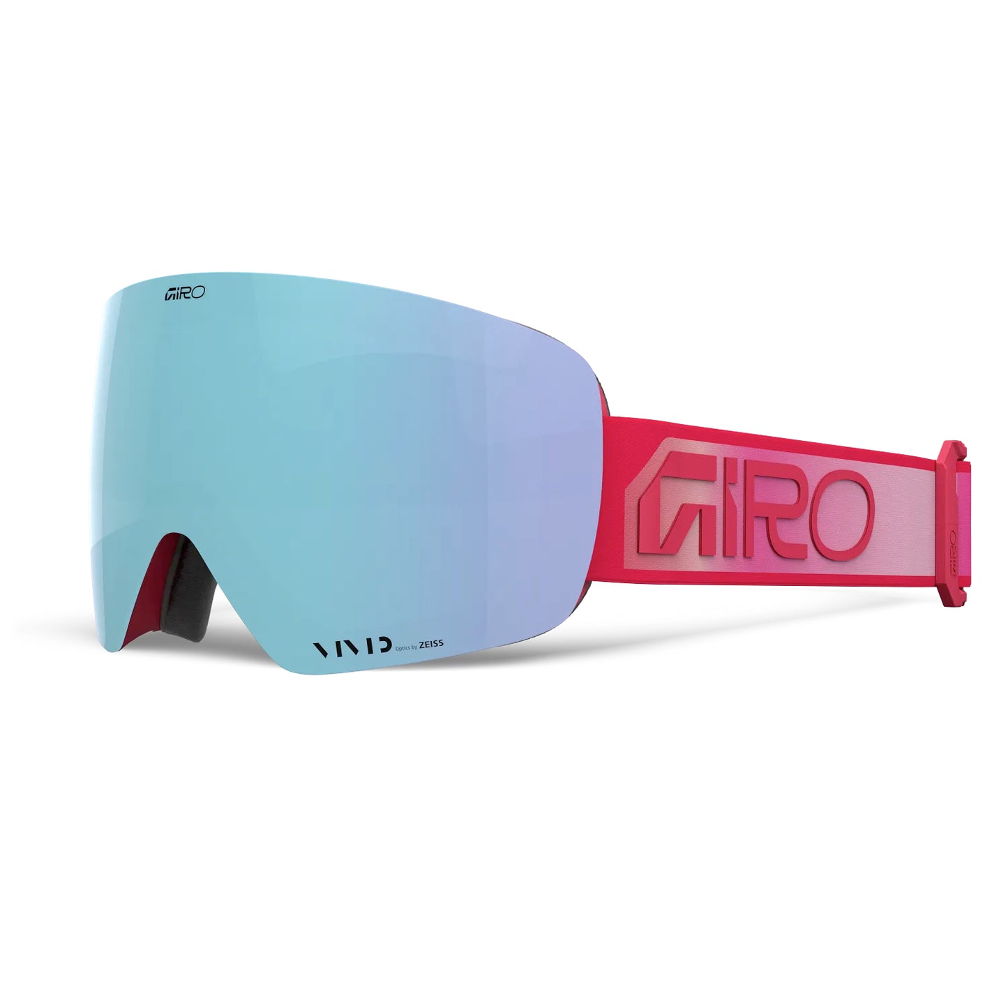 giro contour goggles with bonus lens-color-red faded/ vivid royal / vivid infrared