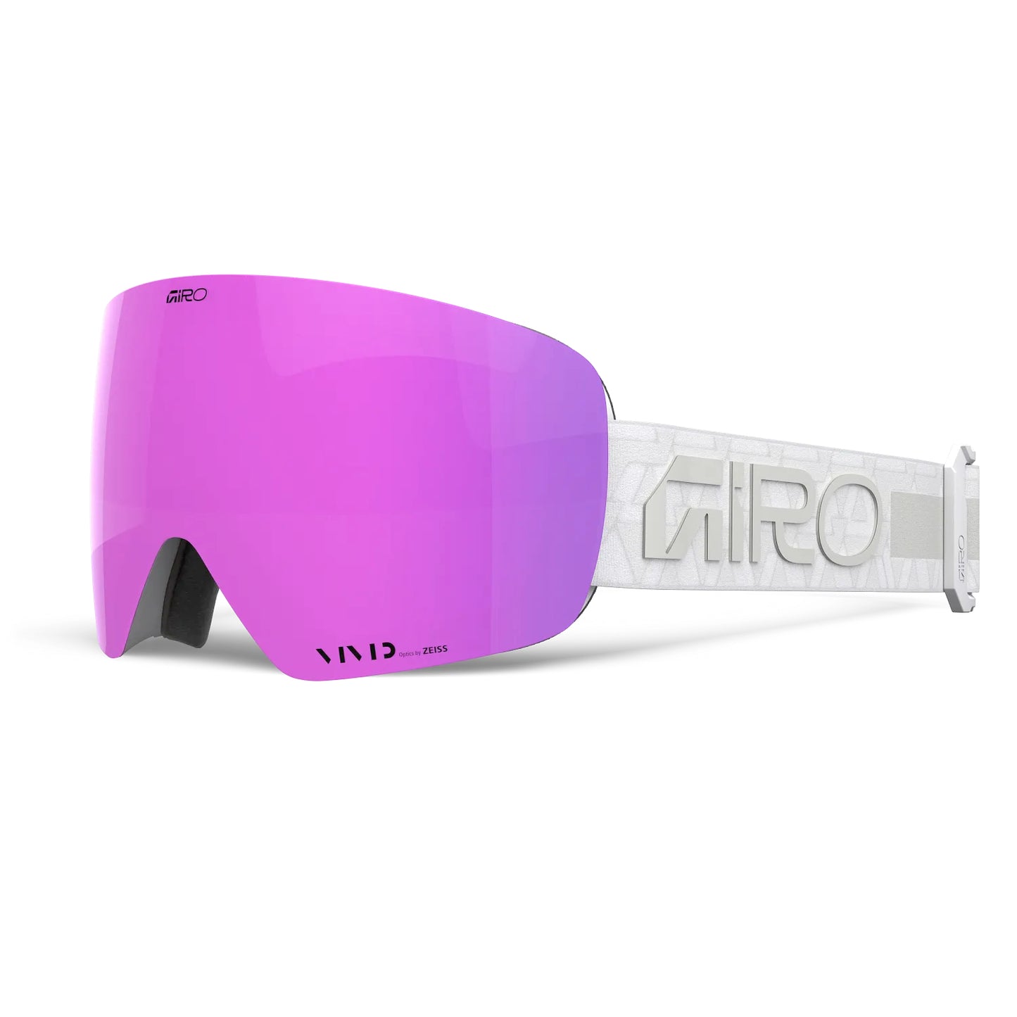 giro contour rs goggle with bonus lens-color-white crystals pink-vivid pink / vivid infrared 7171857