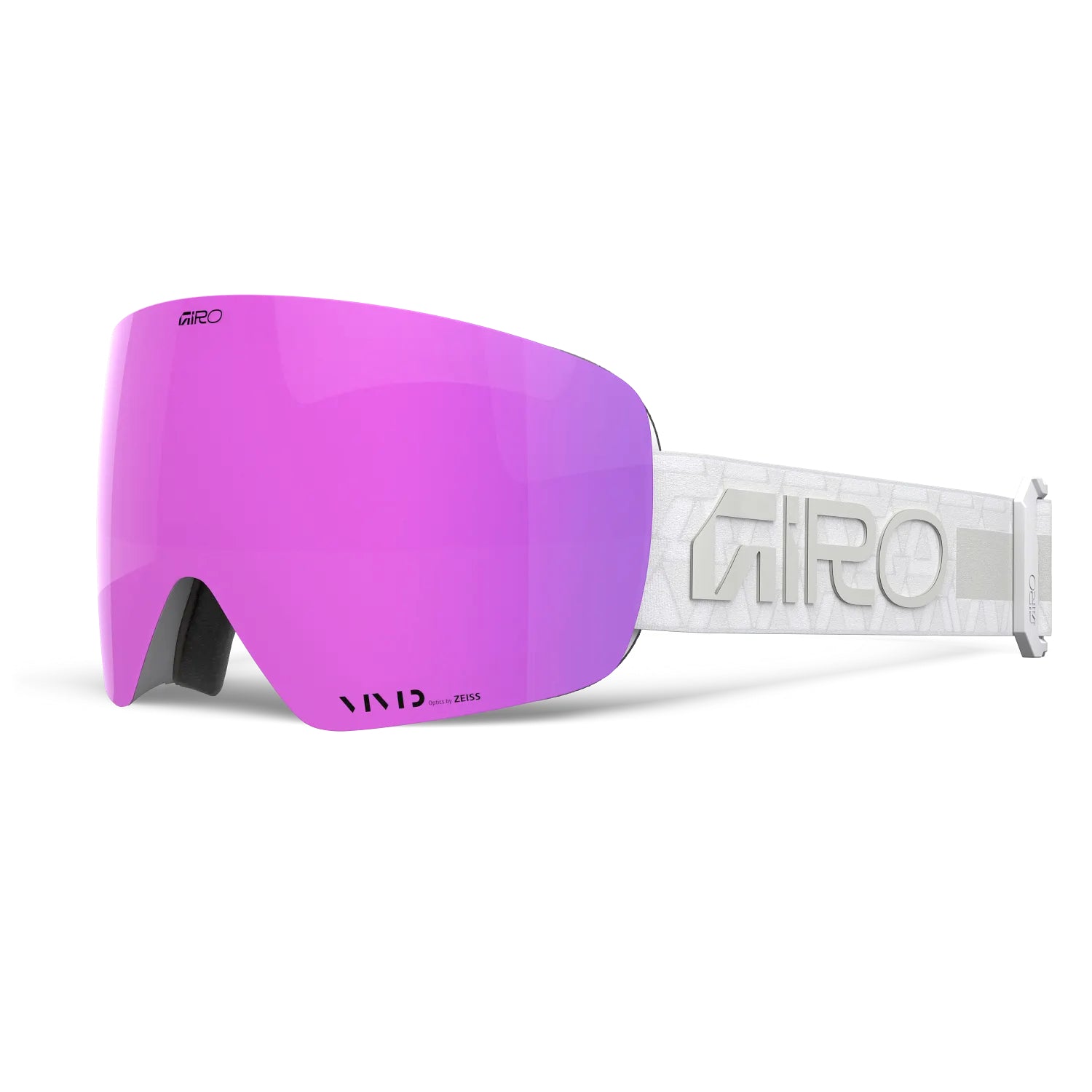Giro Contour RS Goggle with Bonus Lens All White Crystals Pink Vivid Pink / Vivid Infrared 7171857