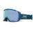 giro revolt goggle-color-blue pow/ vivid royal / clear 