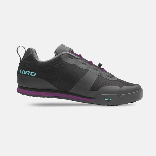 giro tracker fastlace women’s shoes 2024-color-black-throwback purple