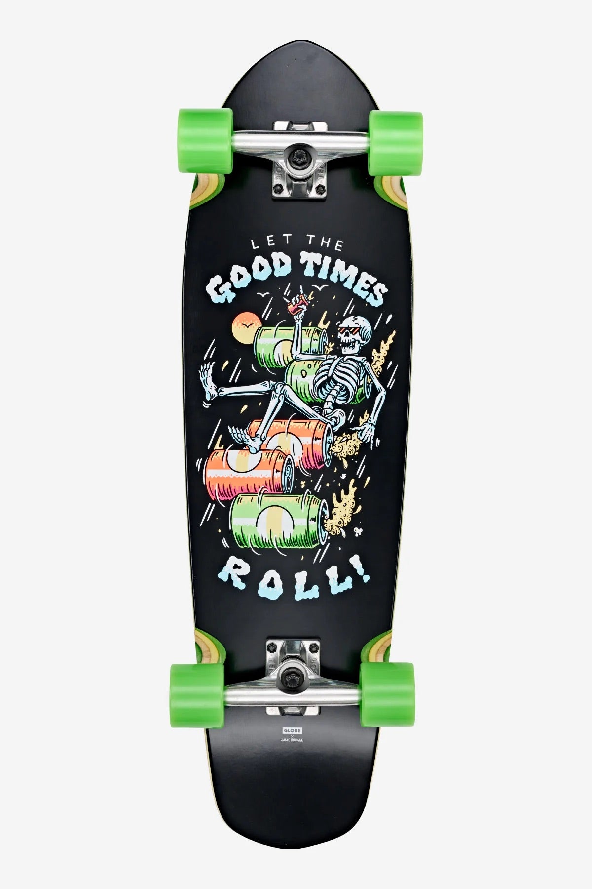 globe big blazer complete longboard-color-good times roll