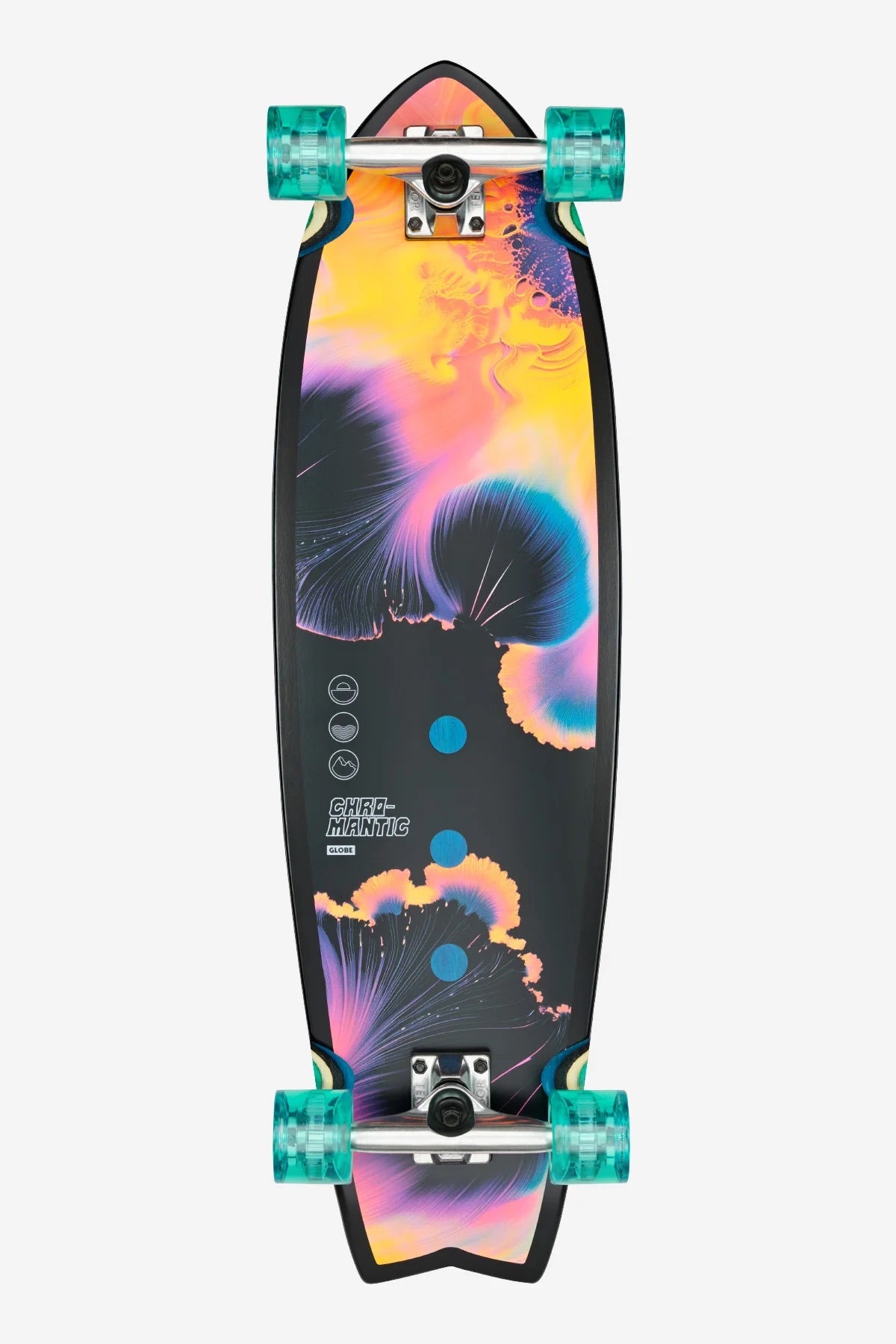 globe chromantic complete longboard-color-blk