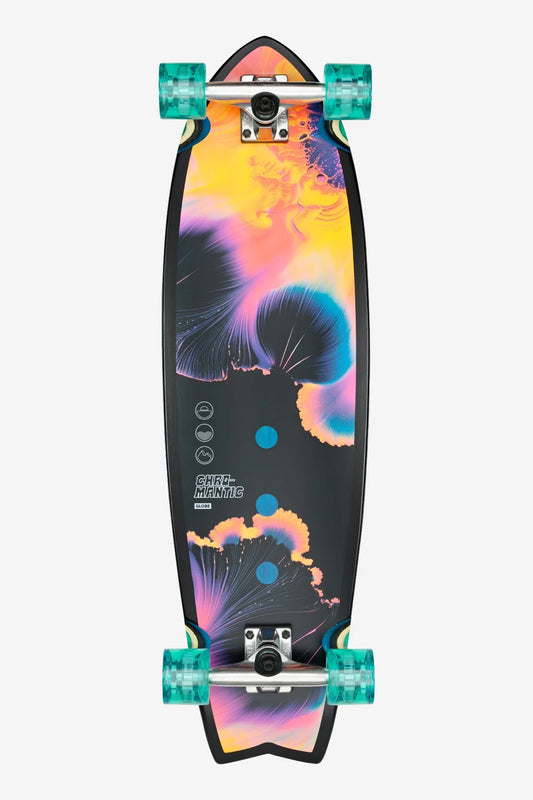 globe chromantic complete longboard-color-blk