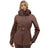 halfdays aston women’s jacket-color-spiked cocoa