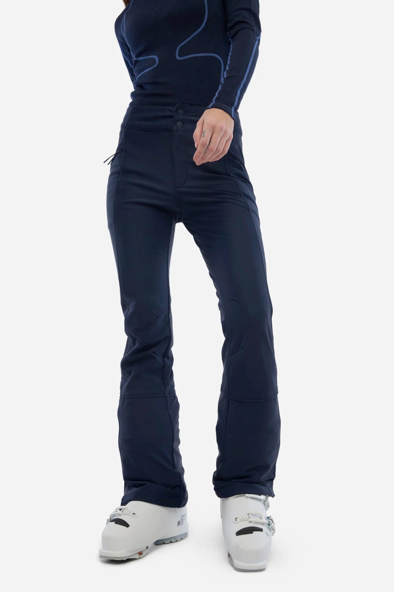halfdays emma soft shell women’s pants-color-navy