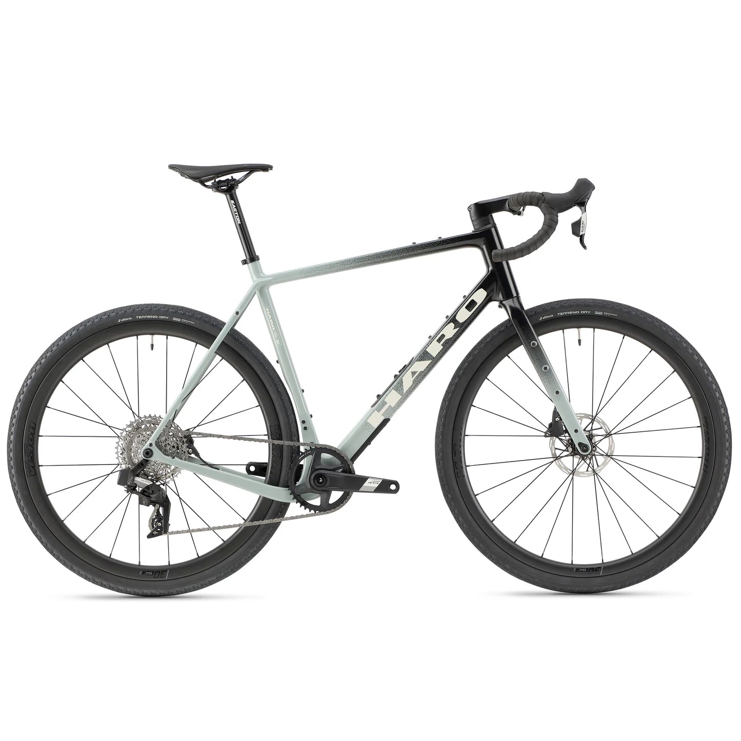 haro buzzard carbon 2 gravel road bike-color-semi-gloss slate blue black fade / white
