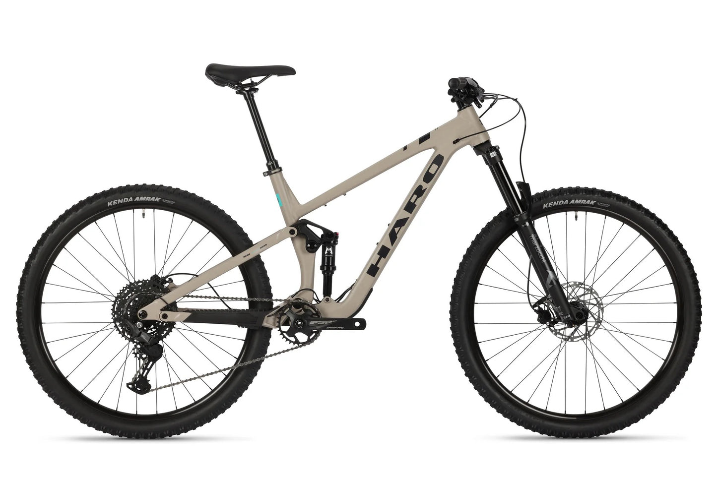 haro haro daley alloy 3 full suspension mountain bike-color-matte stone grey / black